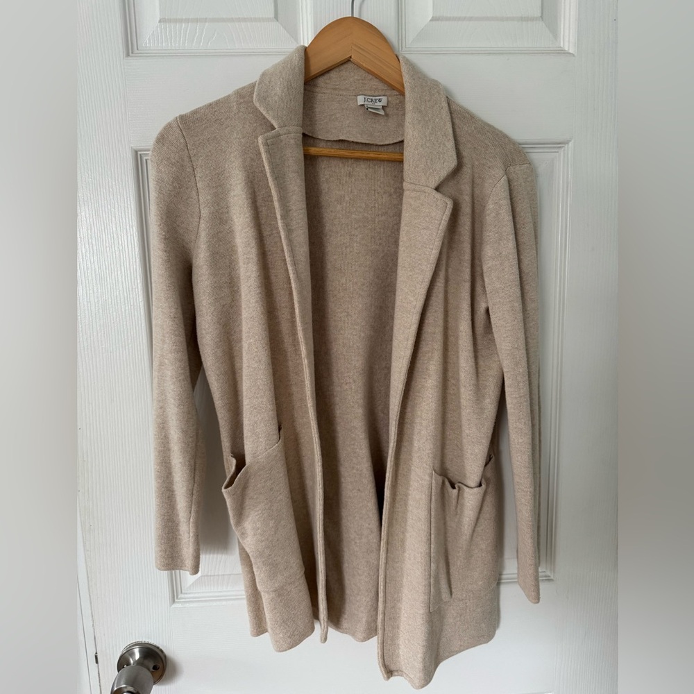 J. Crew sweater blazer